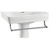 Burlington - 58cm Medium Add On Towel Rail - For Use with Contemporary Basin - T2 profile small image view 1 