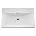 Brooklyn 500mm Grey Mist Wall Hung 1-Drawer Vanity Unit profile small image view 2 