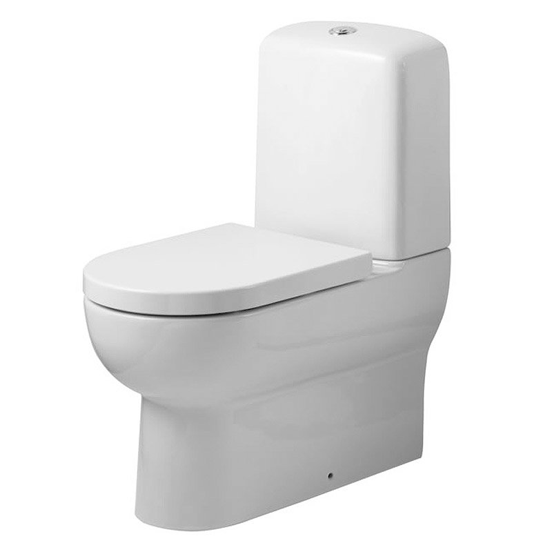 Balterley Vogue Back To Wall Close Coupled Toilet & Soft Close Seat at Victorian Plumbing UK
