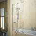 Banbury Round Single Ended Bath with Bi-Fold Screen profile small image view 4 