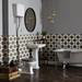 Bayswater Fitzroy Comfort Height Traditional High Level Toilet profile small image view 3 