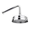 Belmont Traditional 7" Apron Rose Shower Head + Arm profile small image view 1 