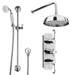 Belmont Traditional Shower Package - Concealed Valve with Fixed Head & Slider Kit profile small image view 2 