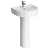 Bianco Round Basin 1TH with Full Pedestal Small Image