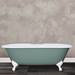 Hurlingham Bisley Cast Iron Roll Top Bath (1690x750mm) with Feet profile small image view 4 