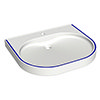 Franke ANMW502-BLUE 550mm VariusCare wheelchair accessible washbasin profile small image view 1 