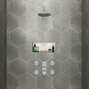 Bosa Concealed Thermostatic Valve with Fixed Shower Head + 4 Body Jets profile small image view 1 
