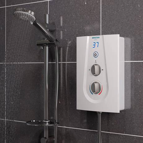 Bristan Glee Electric Shower White At Victorian Plumbing UK