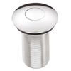 Bristan Round Push Button Unslotted Waste - Chrome profile small image view 1 