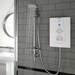 Bristan Joy ThermoSafe Electric Shower White profile small image view 2 