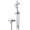 Bristan Sonique2 Exposed Thermostatic Surface Mounted Shower Valve with Adjustable Riser profile small image view 1 