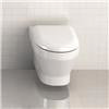 Britton Bathrooms - Curve Wall hung WC with soft close seat profile small image view 3 