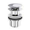Britton Bathrooms - Basin Click-Clack Waste (slotted) - Chrome plated profile small image view 1 