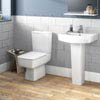Brooklyn 4-Piece Modern Bathroom Suite profile small image view 1 