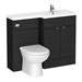 Brooklyn Black 1100mm Combination Furniture Pack profile small image view 2 