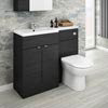 Brooklyn Black Combination Furniture Pack - 1100mm Wide Small Image