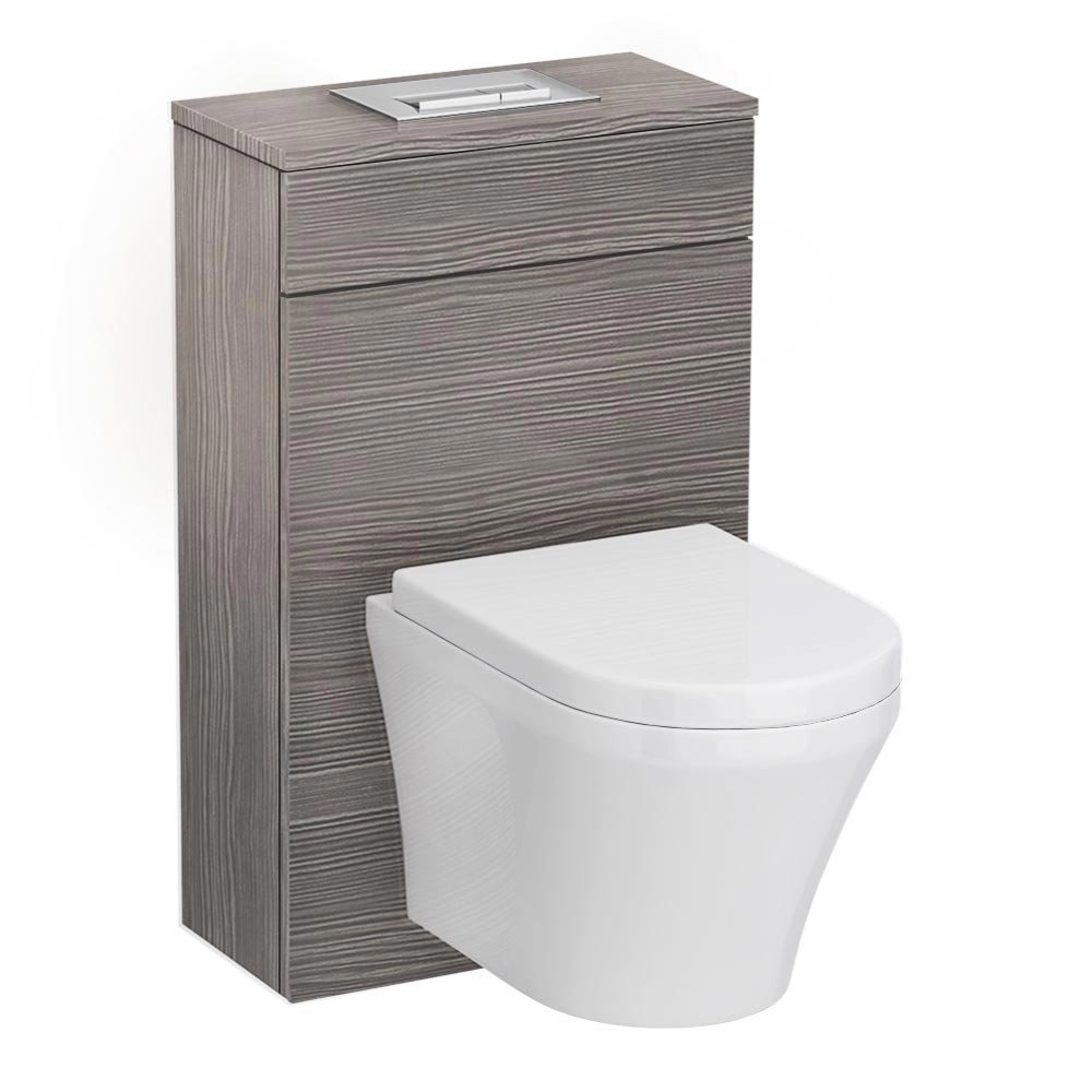 Brooklyn Grey Avola WC Unit + Wall Hung Pan At Victorian Plumbing Brooklyn Grey Avola WC Unit + Wall Hung Pan At Victorian Plumbing