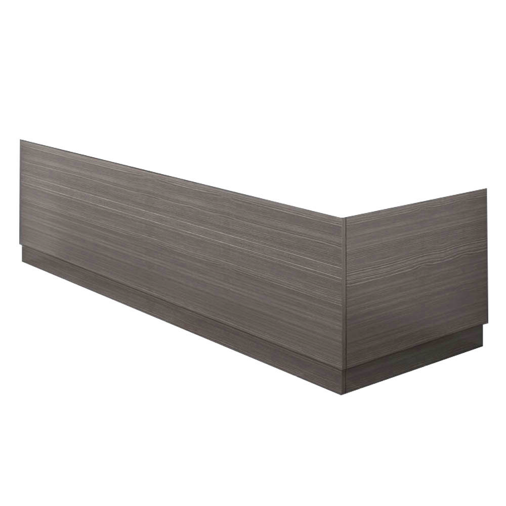 Brooklyn Grey Avola Wood Effect Bath Panel Pack Victorian Plumbing UK