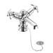 Burlington Anglesey Regent Basin Mixer Tap with Plug & Chain Waste - ANR5 profile small image view 2 