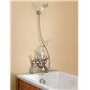 Burlington Claremont Angled Bath Shower Mixer with Shower Hook - H228-CL profile small image view 1 