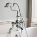 Burlington Claremont - Chrome Deck Mounted Bath/Shower Mixer - CL15 profile small image view 2 