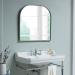 Burlington Curved Mirror with Chrome Frame - 700x700mm - A38-CHR profile small image view 2 