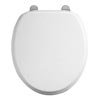 Burlington Standard Gloss White Toilet Seat - S13 profile small image view 1 