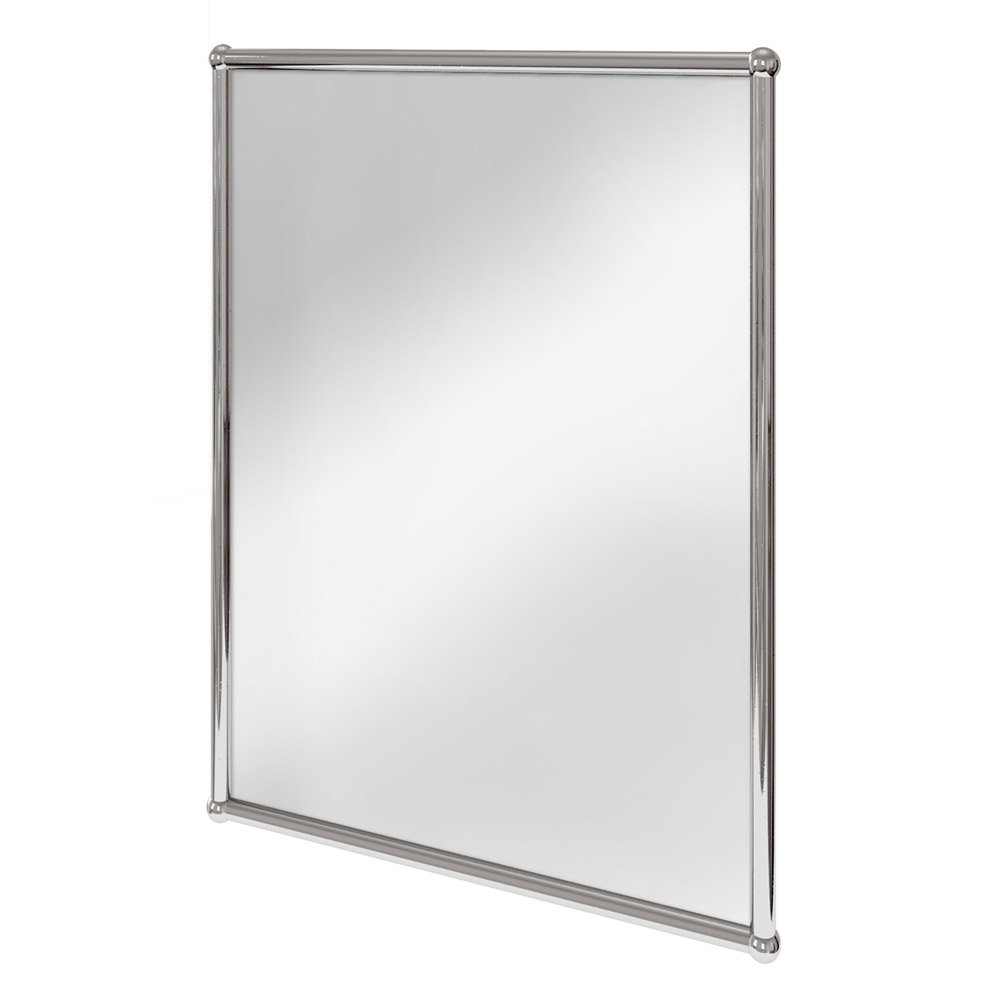 Burlington Rectangular Mirror with Chrome Frame - A11-CHR at Victorian ...