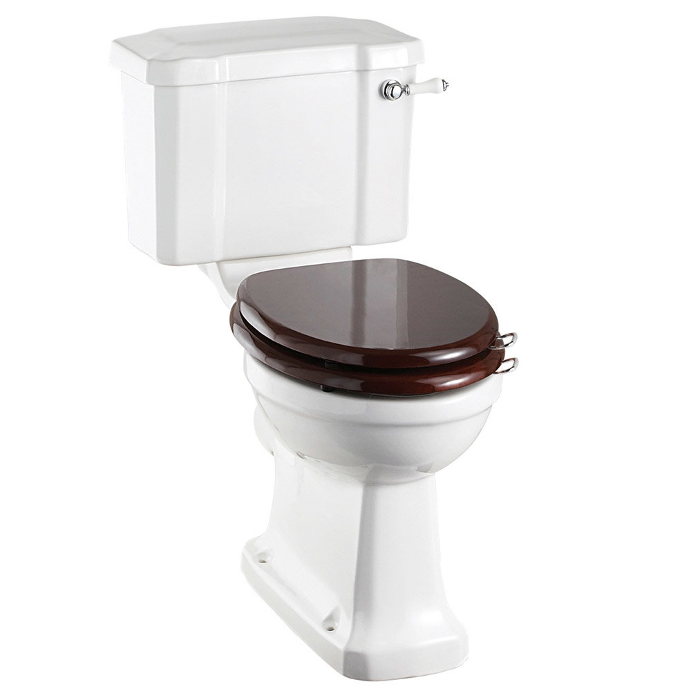 Burlington Regal Slimline Close Coupled Traditional Toilet Ceramic