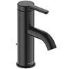 Duravit C.1 S-Size Single Lever Basin Mixer with Pop-up Waste - Matt Black - C11010001046 profile small image view 1 