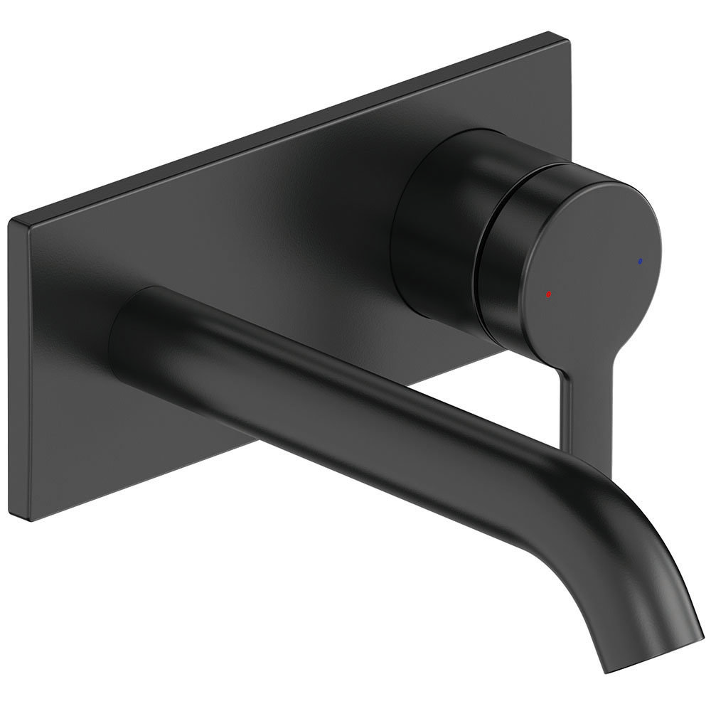 Duravit C.1 Wall Mounted Single Lever Basin Mixer - Matt Black - C11070003046 | Top 20 Bathroom Trends 2020