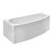 Cast 1685 x 685 Space Saving Bath (inc. Front Panel) profile small image view 2 