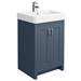 Chatsworth 3-Piece Traditional Blue Bathroom Suite profile small image view 2 