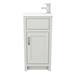 Chatsworth Traditional Grey Small Vanity - 400mm Wide profile small image view 5 