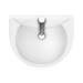 Cove 530mm Basin 1TH with Pedestal profile small image view 2 