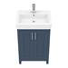 Chatsworth Traditional Blue Vanity - 560mm Wide profile small image view 4 