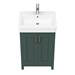 Chatsworth Traditional Green Vanity - 560mm Wide profile small image view 6 