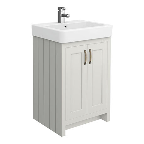 Sworth Traditional Grey Vanity Victorian Plumbing - Wide Bathroom Basin Cabinet Sworth Traditional Grey Vanity Victorian Plumbing - Wide Bathroom Basin Cabinet