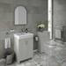 Chatsworth Traditional Grey Vanity - 560mm Wide profile small image view 5 