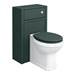 Chatsworth Traditional Green Sink Vanity Unit + Toilet Package profile small image view 4 