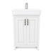 Chatsworth Traditional White Vanity - 560mm Wide profile small image view 6 
