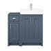 Chatsworth Traditional Blue 560mm Vanity Sink + 300mm Cupboard Unit profile small image view 5 