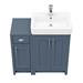Chatsworth Traditional Blue 560mm Vanity Sink + 300mm Cupboard Unit profile small image view 6 