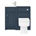 Chatsworth Traditional Cloakroom Vanity Unit Suite - Blue profile small image view 4 