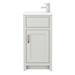 Chatsworth Traditional Cloakroom Vanity Unit Suite - Grey profile small image view 6 