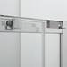 Crosswater Clear 6 Silver Bi-fold Shower Door profile small image view 4 