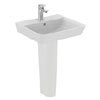 Ideal Standard Connect Air Cube 1TH Basin + Pedestal profile small image view 1 