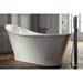 Ramsden & Mosley Canna 1595 Modern Freestanding Bath profile small image view 2 