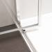 Crosswater Clear 6 Silver Pivot Shower Door profile small image view 3 