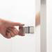Crosswater Clear 6 Silver Pivot Shower Door profile small image view 4 
